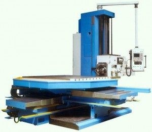 Horizontal boring machine