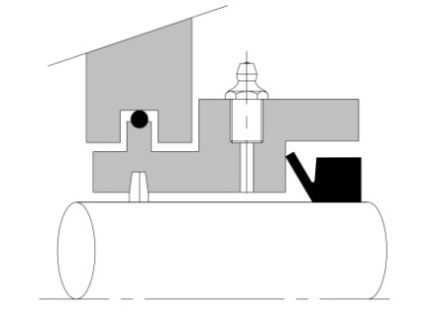 Taconite Cover (TAC) sealing arrangement drawing, For SSN / SD